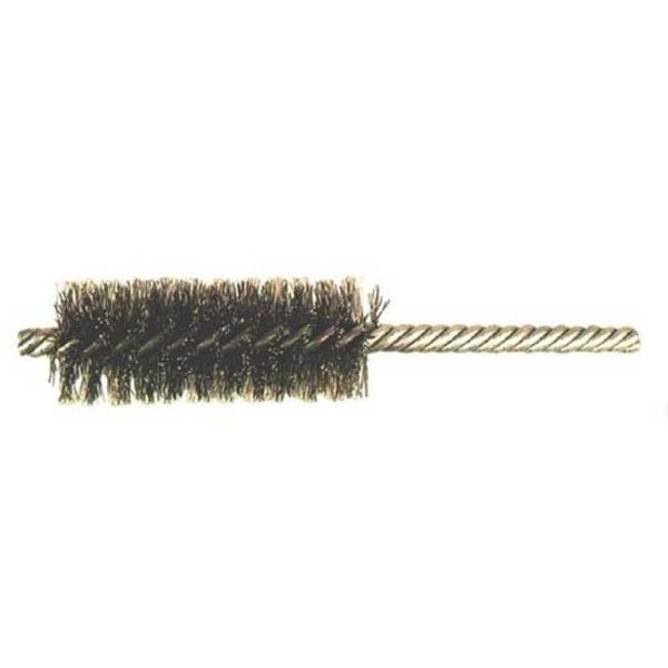 Gordon Brush 1/2" Brush D .004" Wire D Double Spiral Power Brush - Brass 50081
